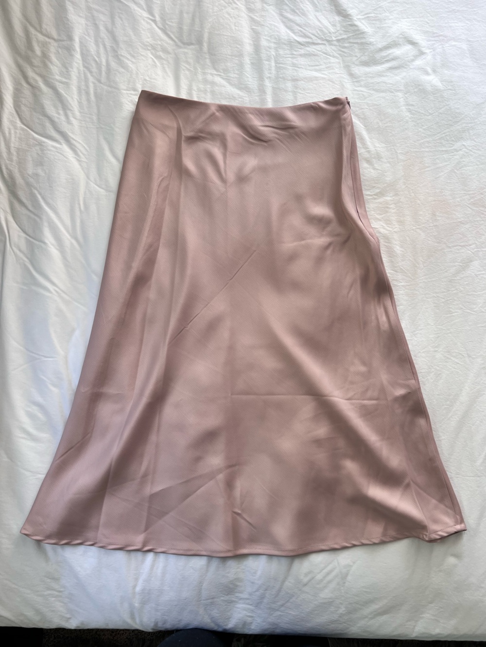 Silky Dusty Rose Slip Chemise - Women's Satin Layering Piece